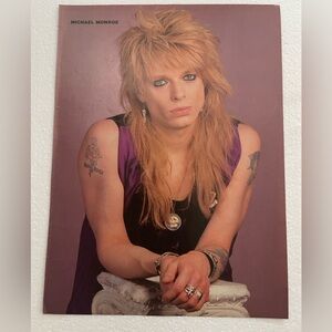 Michael Monroe pinup